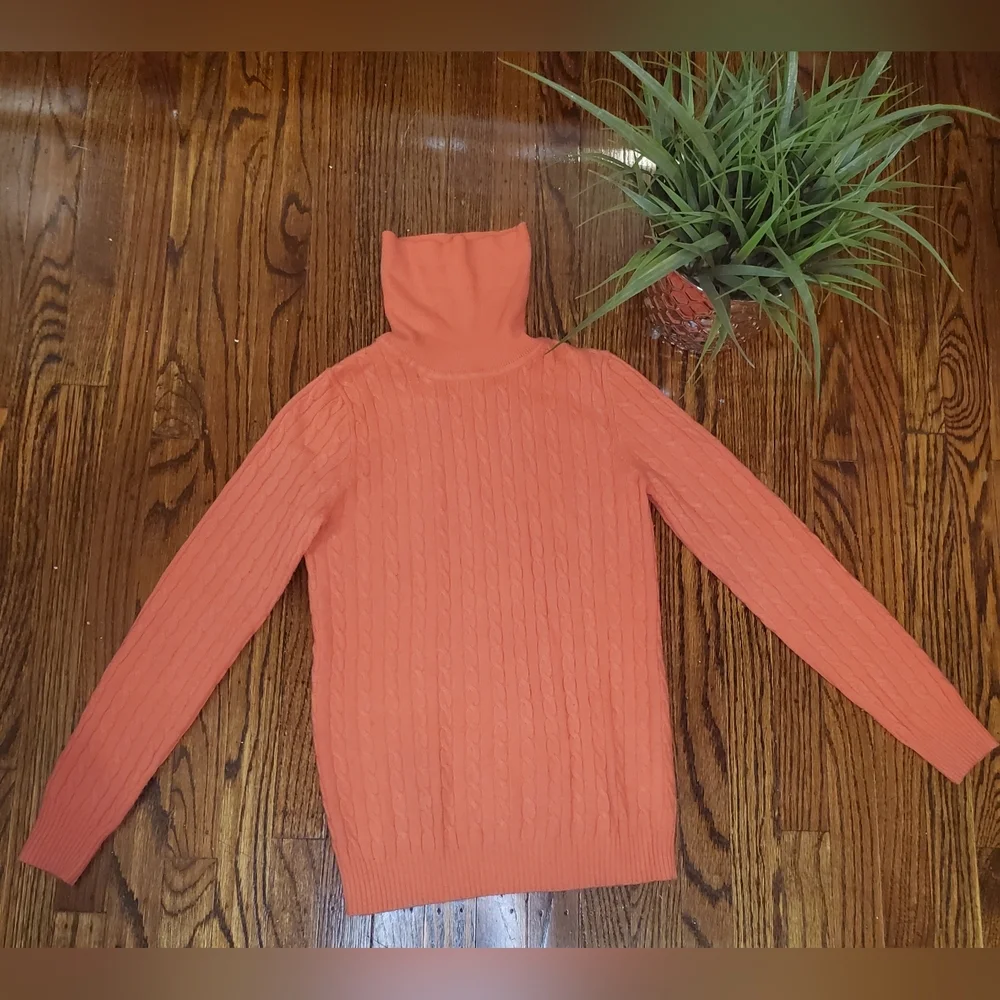 J. Crew Turtleneck In Wool, Nylon & Cashmere Swaeter